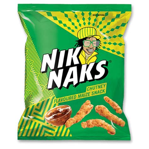 niks india|Niknaks Fruit Chutney Flavoured Maize Snack 135g.